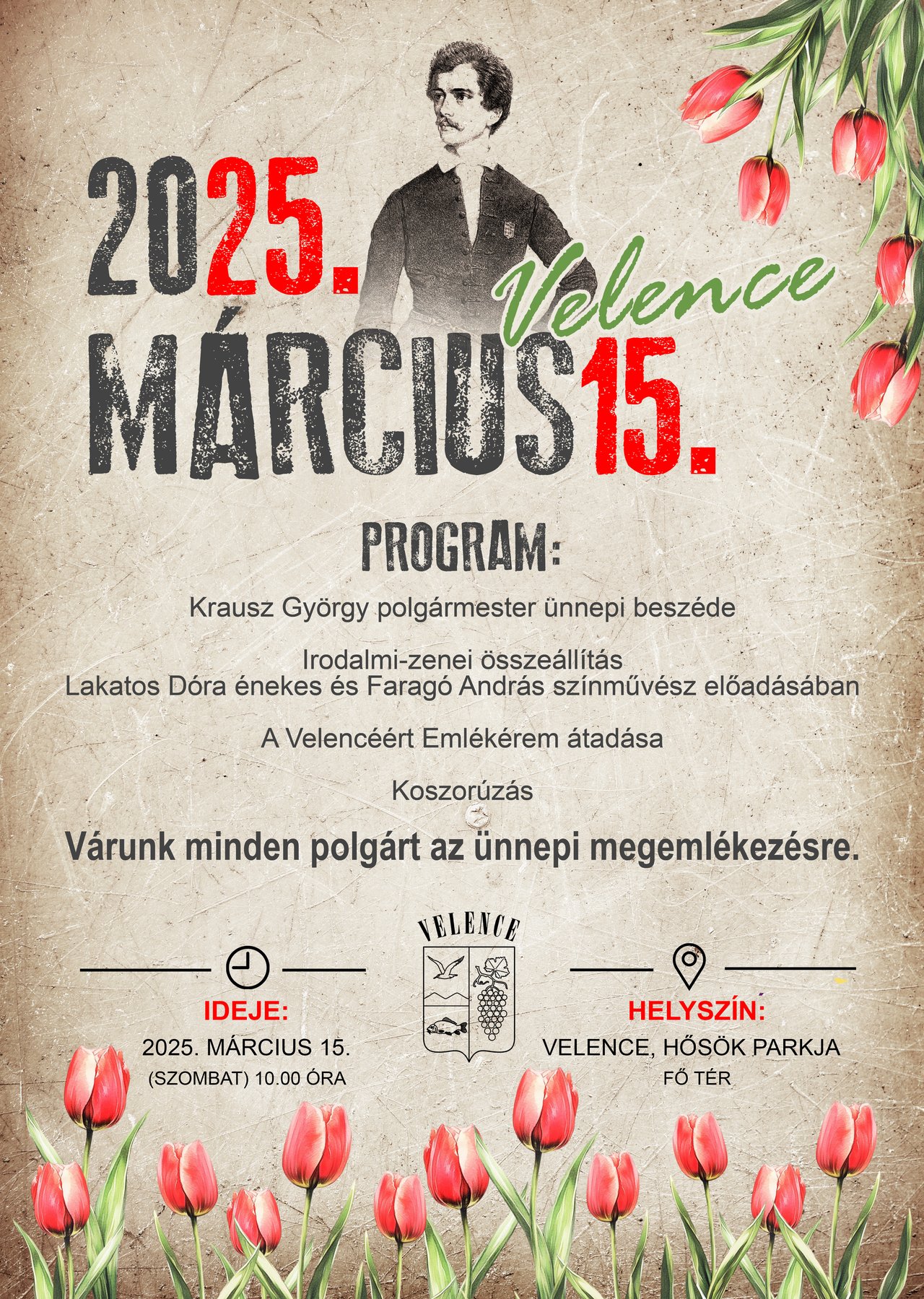 Unnepi plakat 2025